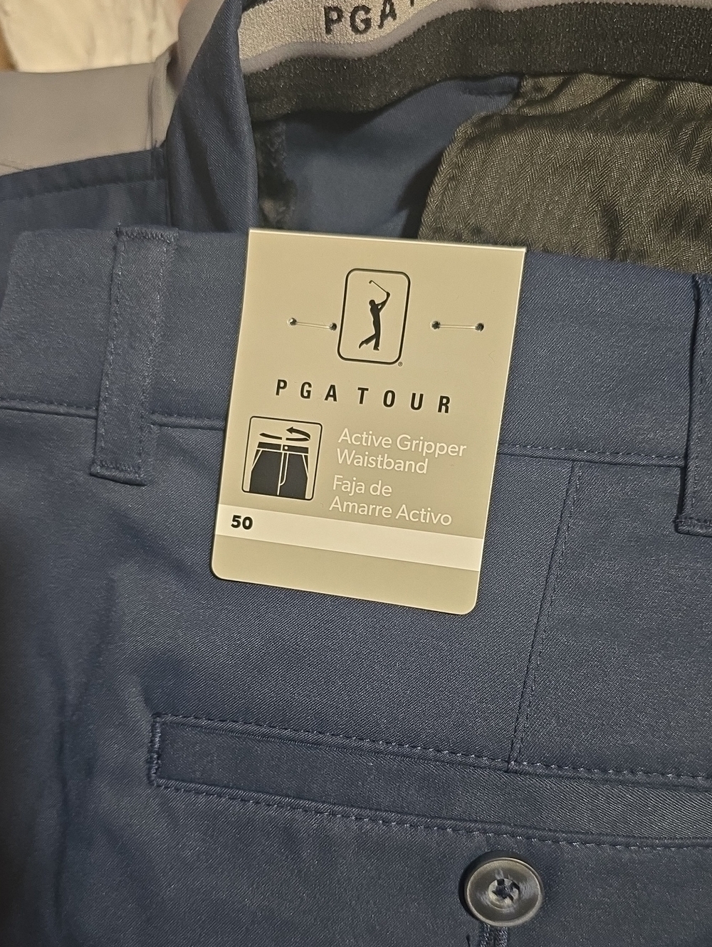 PGA TOUR Navy shorts 50W 9 in *NWT*
